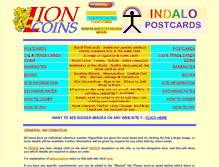 Tablet Screenshot of lioncoins.com